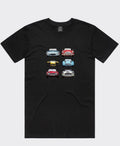 Isthatso Mens UK Sports Car Grills Tee - Atlantic