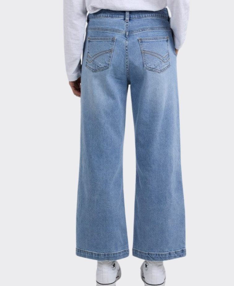 Elm Jean Izzy Wide Leg - Vintage Blue