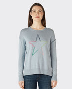 Zaket & Plover Jumper Super Star - Chambray
