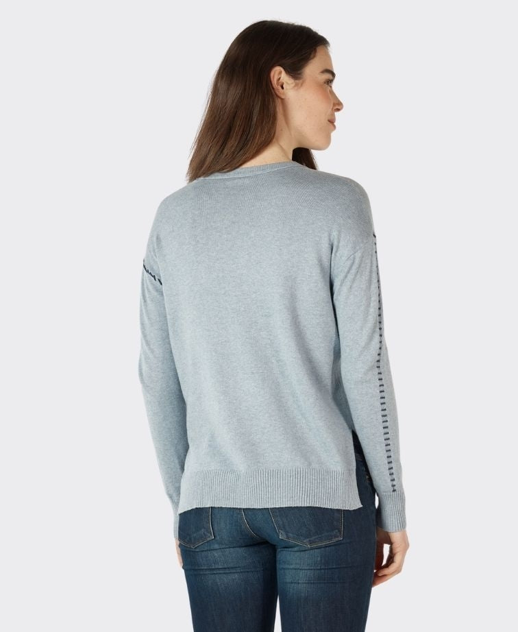Zaket & Plover Jumper Super Star - Chambray