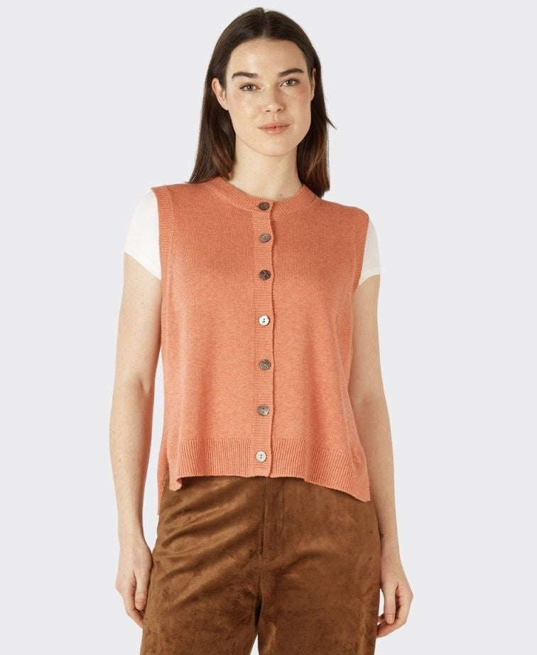 Zaket & Plover Vest Essential Two Tone - Guava