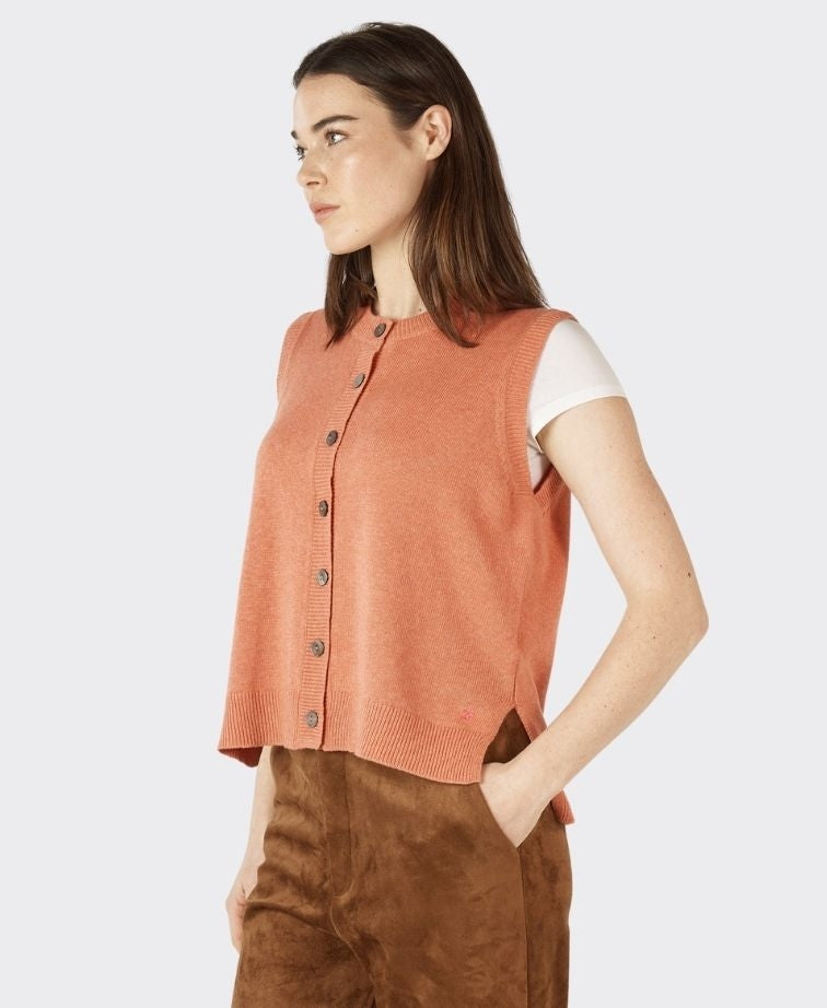 Zaket & Plover Vest Essential Two Tone - Guava