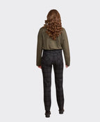 Vassalli Pant Slim Leg Printed Ponti - Bennett