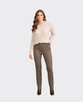 Vassalli Pants Knit Pull On Slim Leg - Brentwood