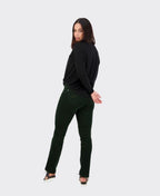 Vassalli Pants Arch Cord Straight Leg Full Length - Forest