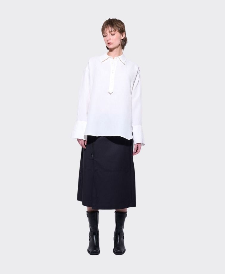 Neris Skirt The Hepburn - Graphite