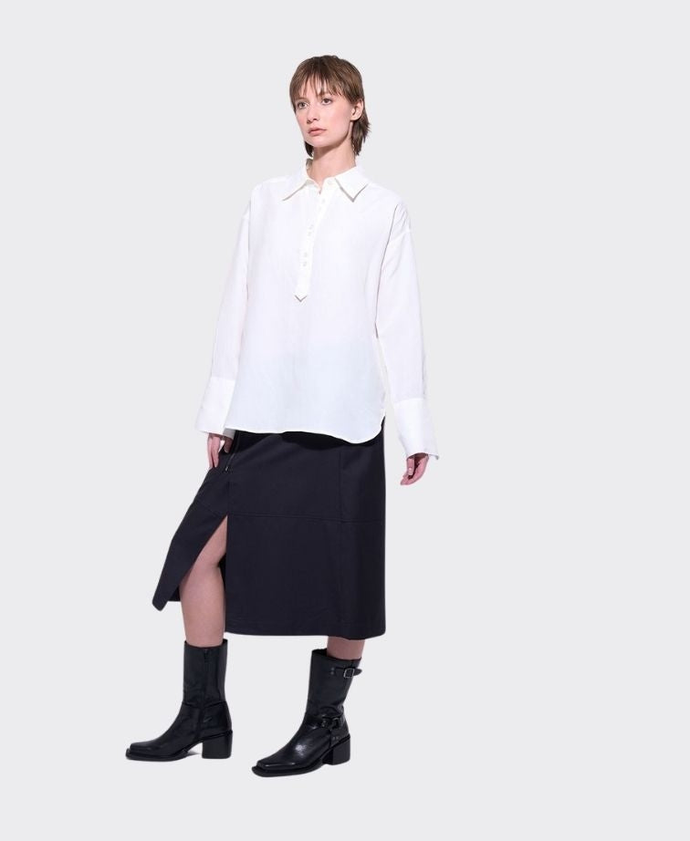 Neris Skirt The Hepburn - Graphite