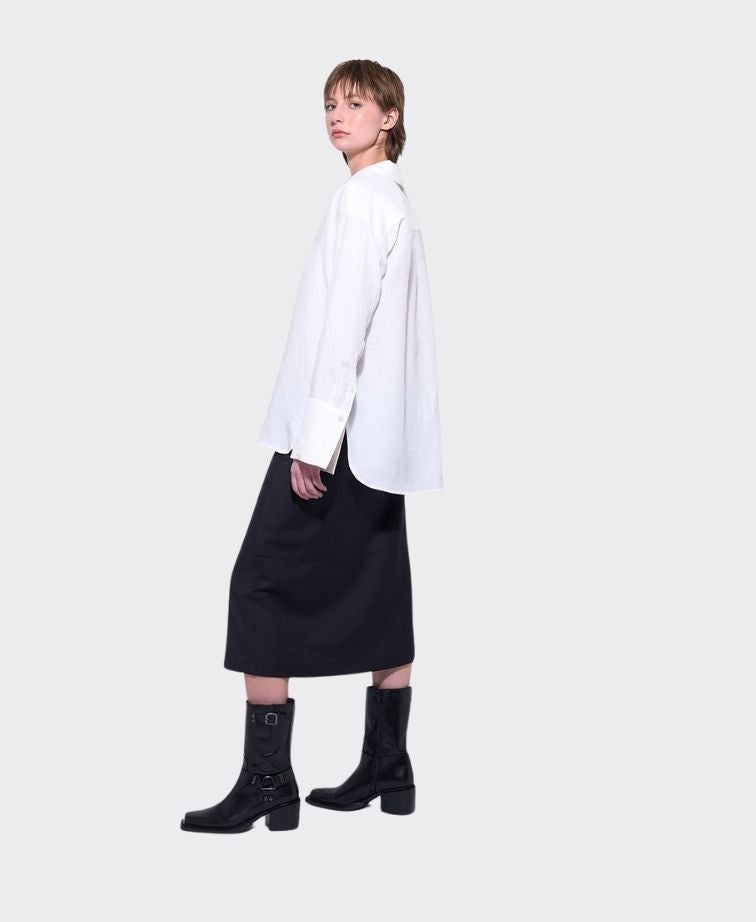 Neris Skirt The Hepburn - Graphite