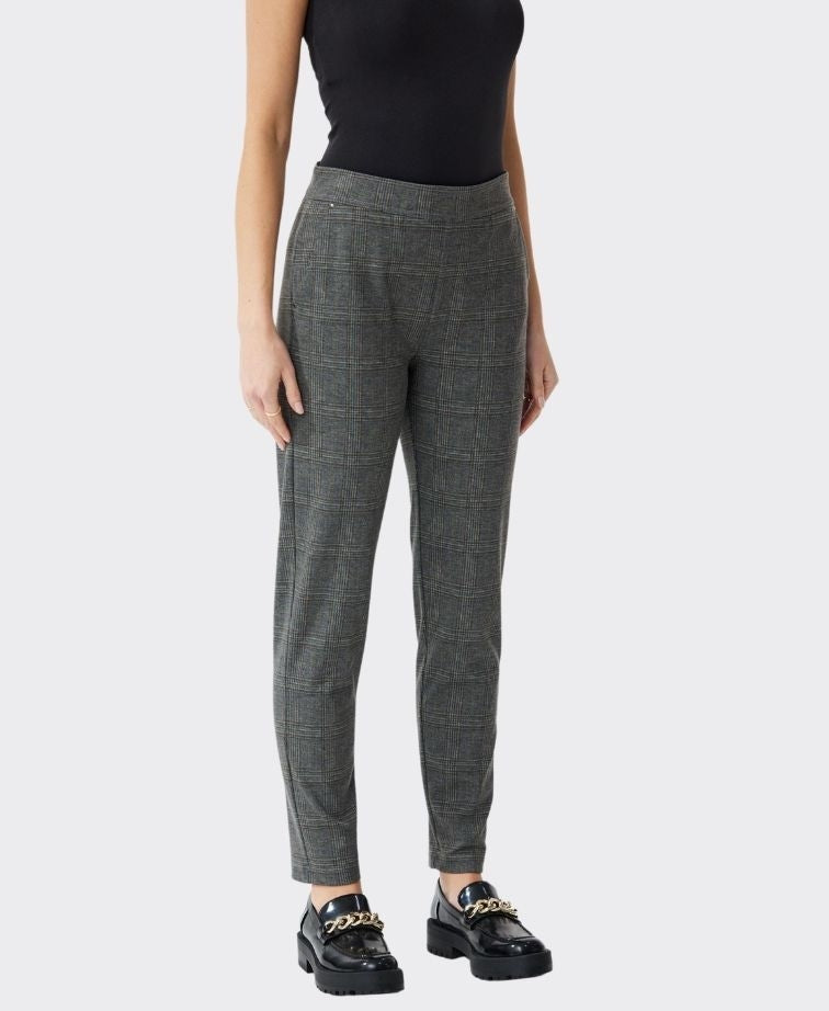 Newport Pant Owen Ponti - Toffee Mix Chk