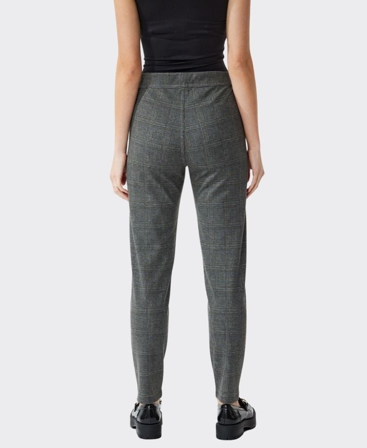 Newport Pant Owen Ponti - Toffee Mix Chk