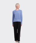 Foil Jumper Placket Detail - Powder Blue