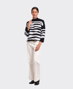 Foil Sweater Zip Code - Mono Tiger
