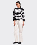 Foil Sweater Zip Code - Mono Tiger