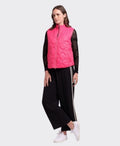 Foil Vest Get on Down - Pink