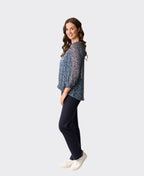 Esplanade Pant Straight Leg Ponti - Navy