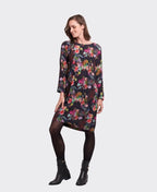 Foil Dress Shift Make Magic - Floral Burst