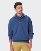 RMW Mulyungarie 1/4 Zip Sweatshirt - Blue Marle