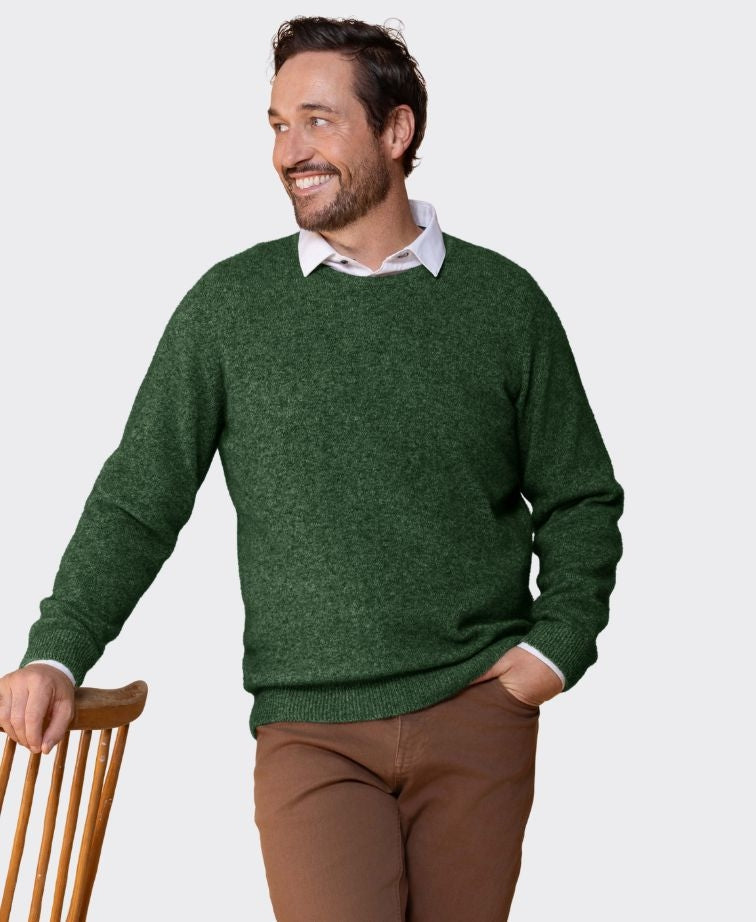 Noble Wilde Mens Cambridge Crew - Jungle