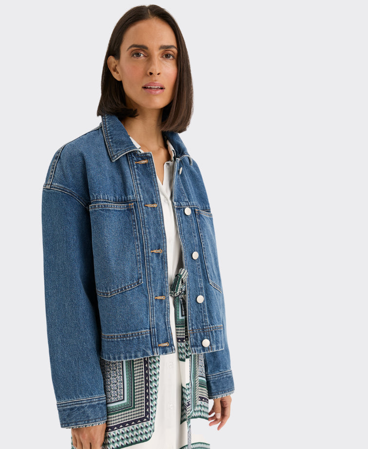 Yarra Trail Jacket Envy - Mid Wash