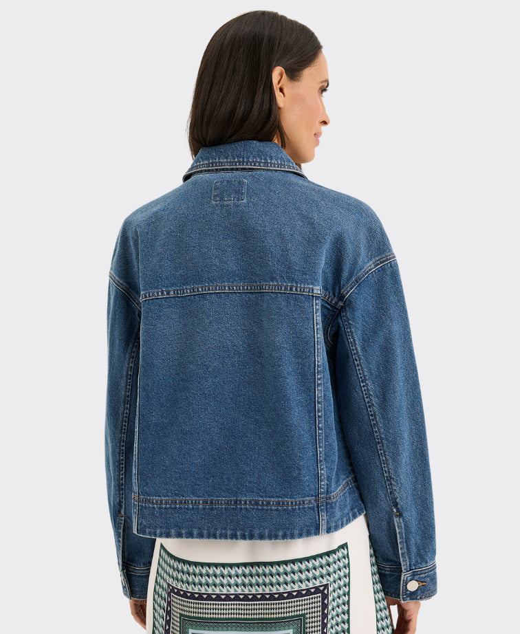 Yarra Trail Jacket Envy - Mid Wash