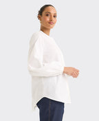 Yarra Trail Top Mantle - White