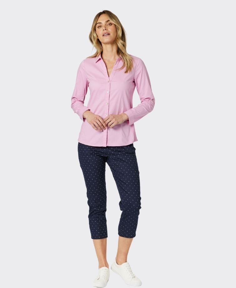 Gordon Smith Shirt Emma Rib Detail - Orchid