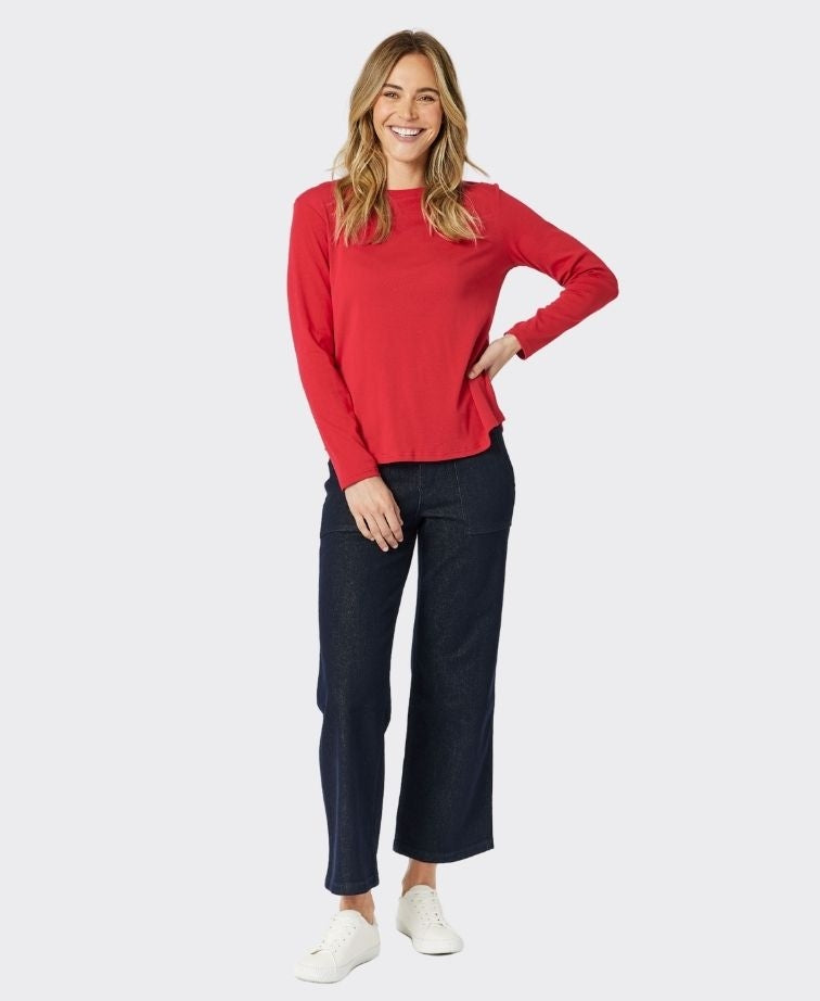 Gordon Smith Tee Classic Crew Neck - Red