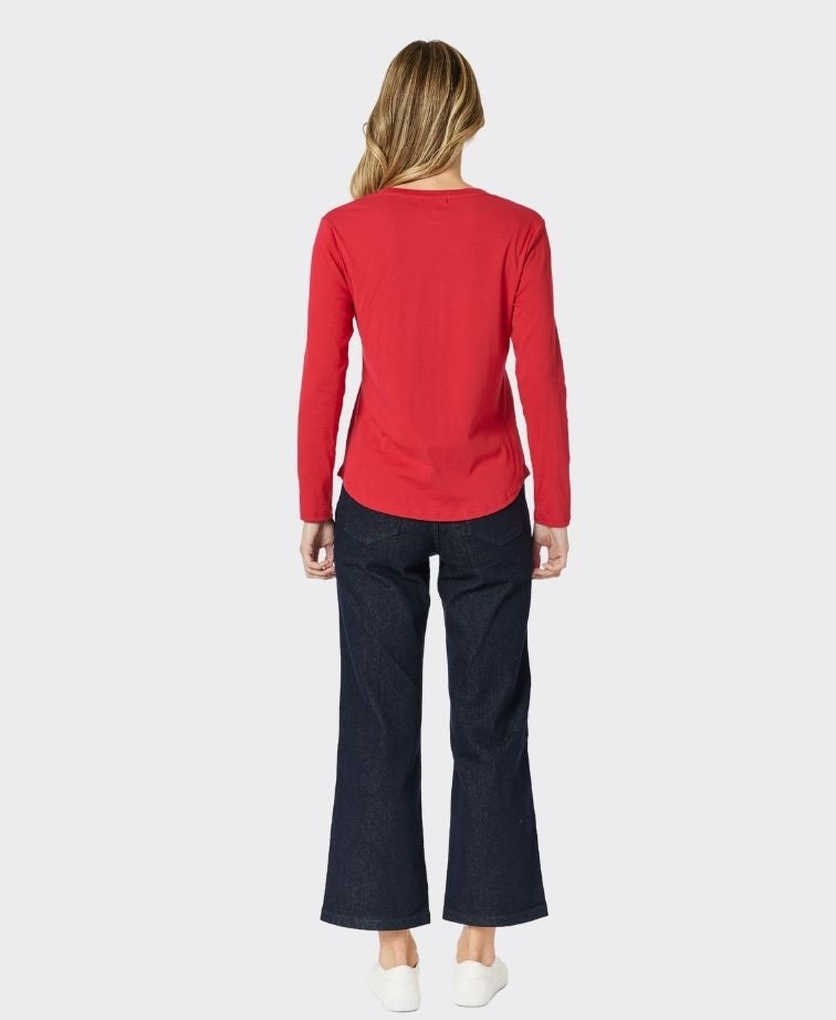 Gordon Smith Tee Classic Crew Neck - Red