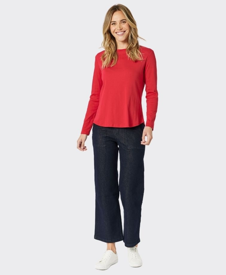 Gordon Smith Tee Classic Crew Neck - Red