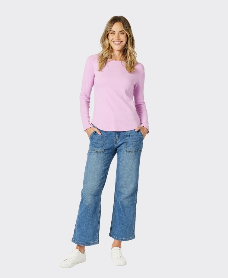 Gordon Smith Tee Classic Crew Neck - Orchid