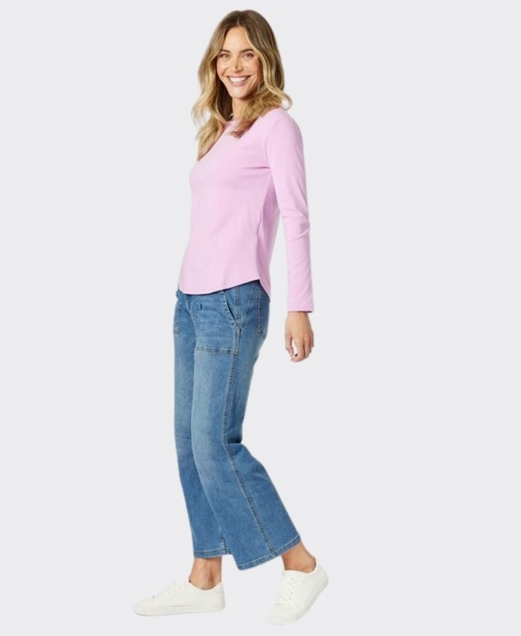 Gordon Smith Tee Classic Crew Neck - Orchid