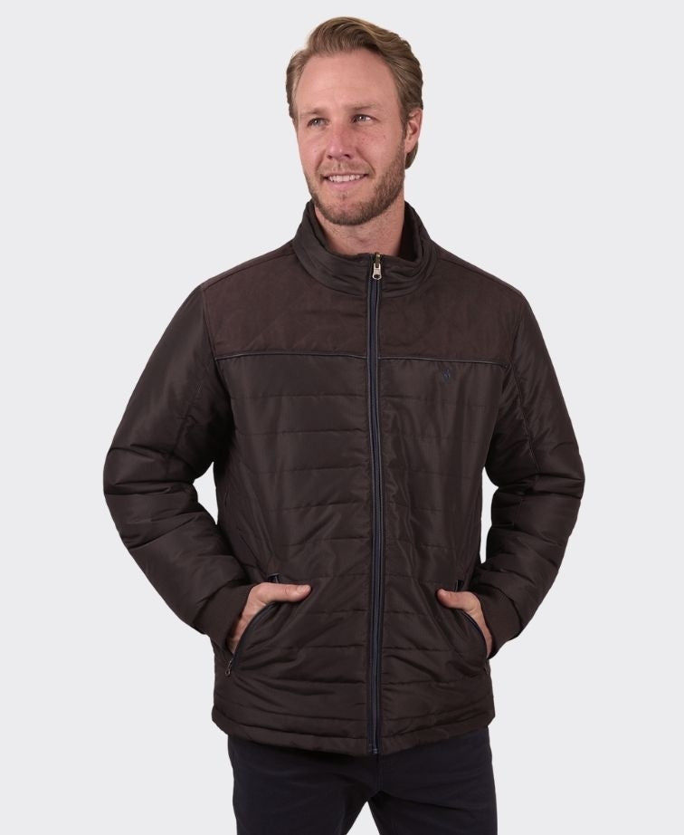 Thomas Cook Jacket Nathan Reversible - Dark Brown/Navy