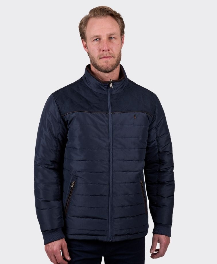 Thomas Cook Jacket Nathan Reversible - Dark Brown/Navy