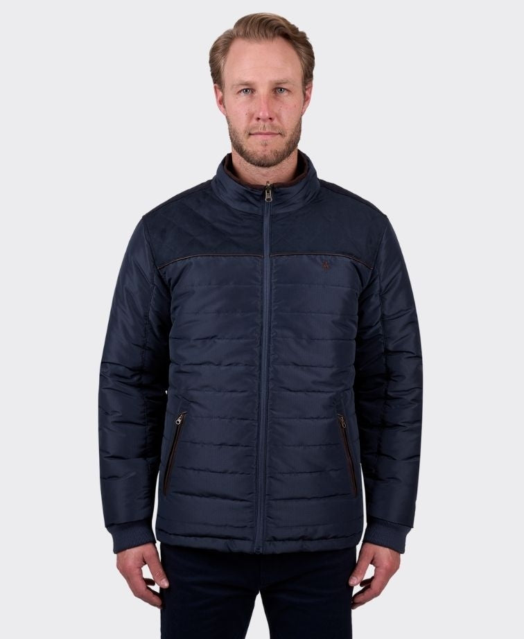 Thomas Cook Jacket Nathan Reversible - Dark Brown/Navy
