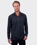 Thomas Cook Jumper Vic Reversible 1/4 Zip - Navy/Dark Tan