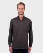 Thomas Cook Jumper Vic Reversible 1/4 Zip - Navy/Dark Tan