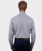 Thomas Cook Shirt L/S Lyle - Navy/Green