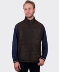 Thomas Cook Vest Nathan Reversible - Dark Brown/Navy