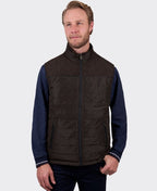 Thomas Cook Vest Nathan Reversible - Dark Brown/Navy