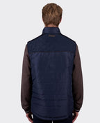 Thomas Cook Vest Nathan Reversible - Dark Brown/Navy