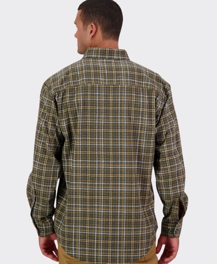 Swanndri Egmont Shirt - Bronze Pine