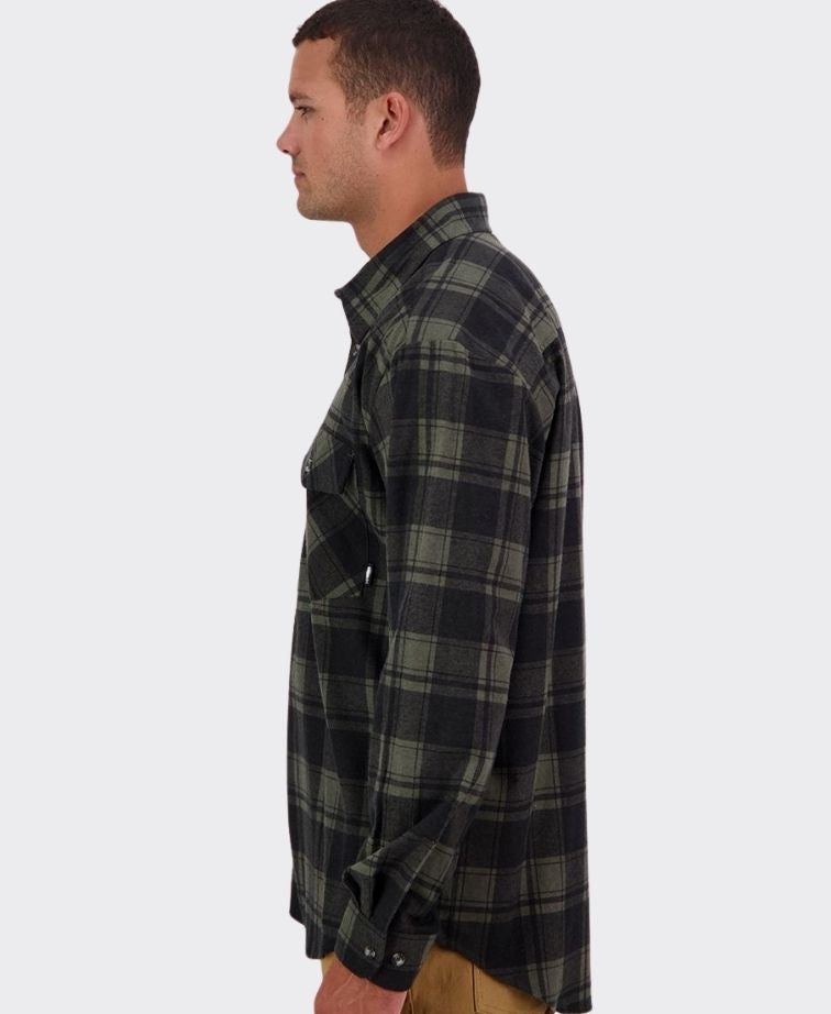 Swanndri Egmont Shirt - Basil