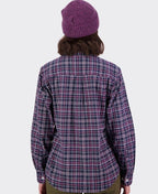 Swanndri Womens Egmont Shirt - Pink Navy