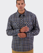 Swanndri Egmont Shirt - Bronze Navy