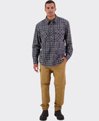 Swanndri Egmont Shirt - Bronze Navy