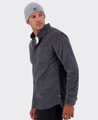 Swanndri Ranfurly Corduroy Shirt - Dk Shadow