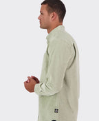 Swanndri Ranfurly Corduroy Shirt - Horizon Grey