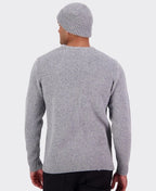 Swanndri Sentry Hill Knit Crew - Grey Marle