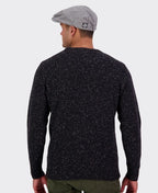 Swanndri Sentry Hill Knit Crew - Black
