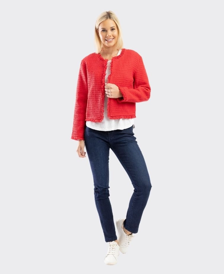 Orientique Coat Chanel - Red
